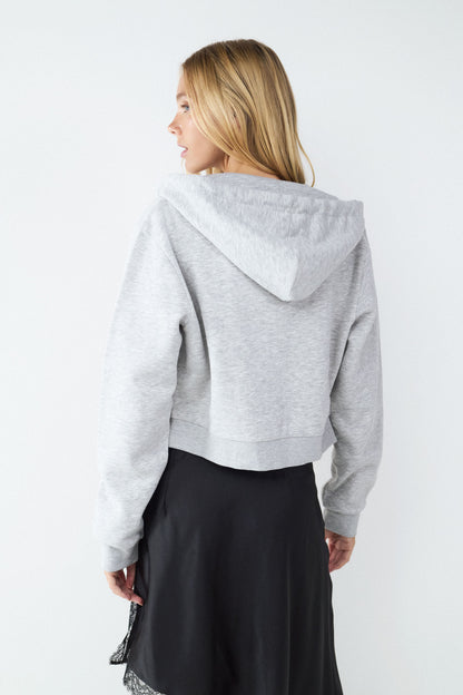 Sudadera cremalllera capucha