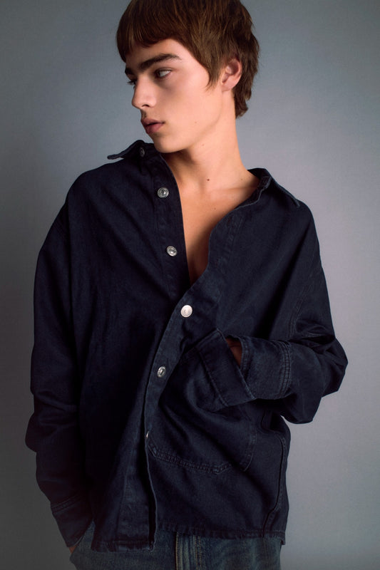 Sobrecamisa Denim