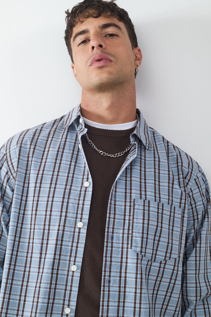 Camisa Manga Larga Bolsillo