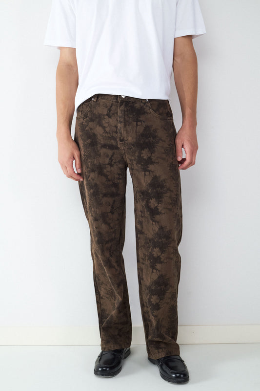 Jeans Relaxed Tye-die