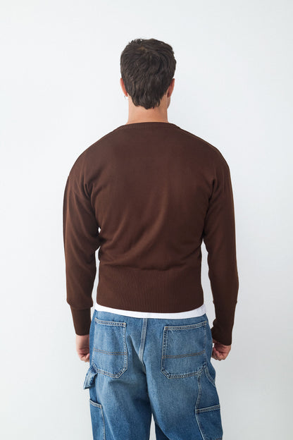 Jersey Cuello Pico Rayas