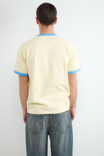 Contrast Text T-shirt