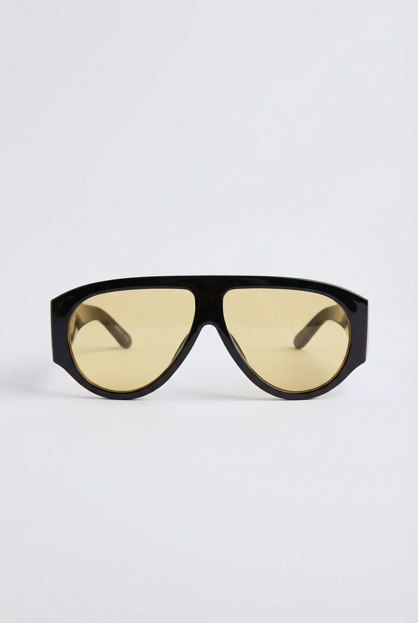 Aviator-style acetate sunglasses
