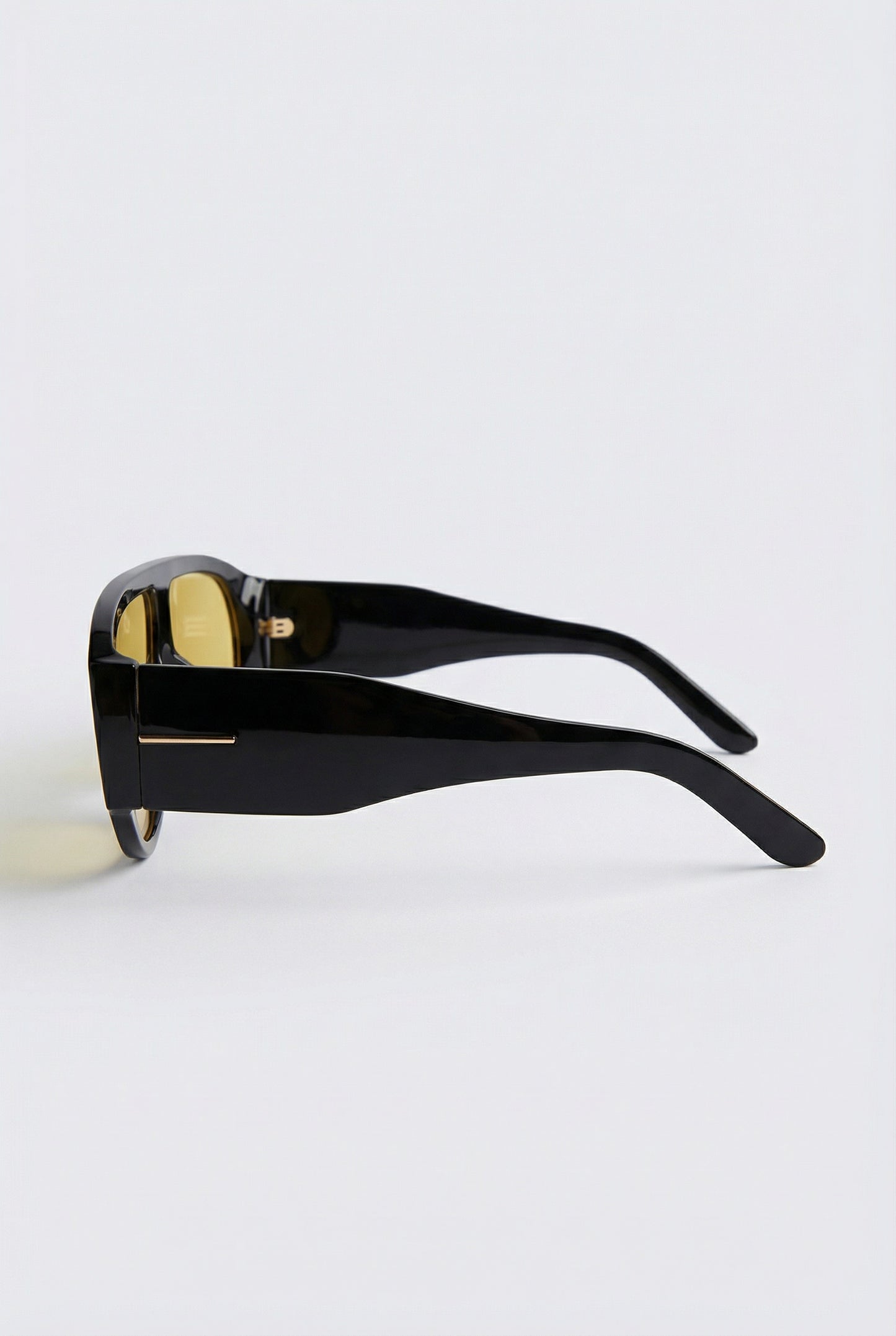 Aviator-style acetate sunglasses