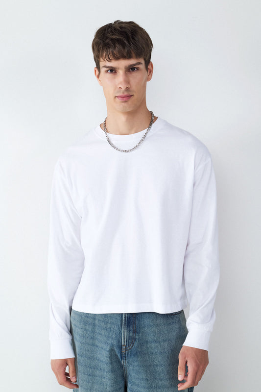 Camiseta Manga Larga Boxy
