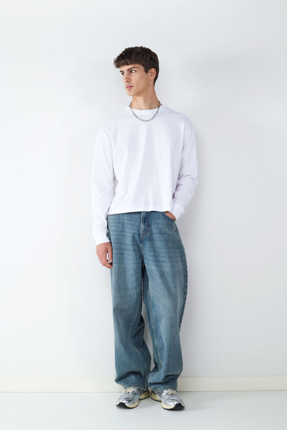 Camiseta Manga Larga Boxy