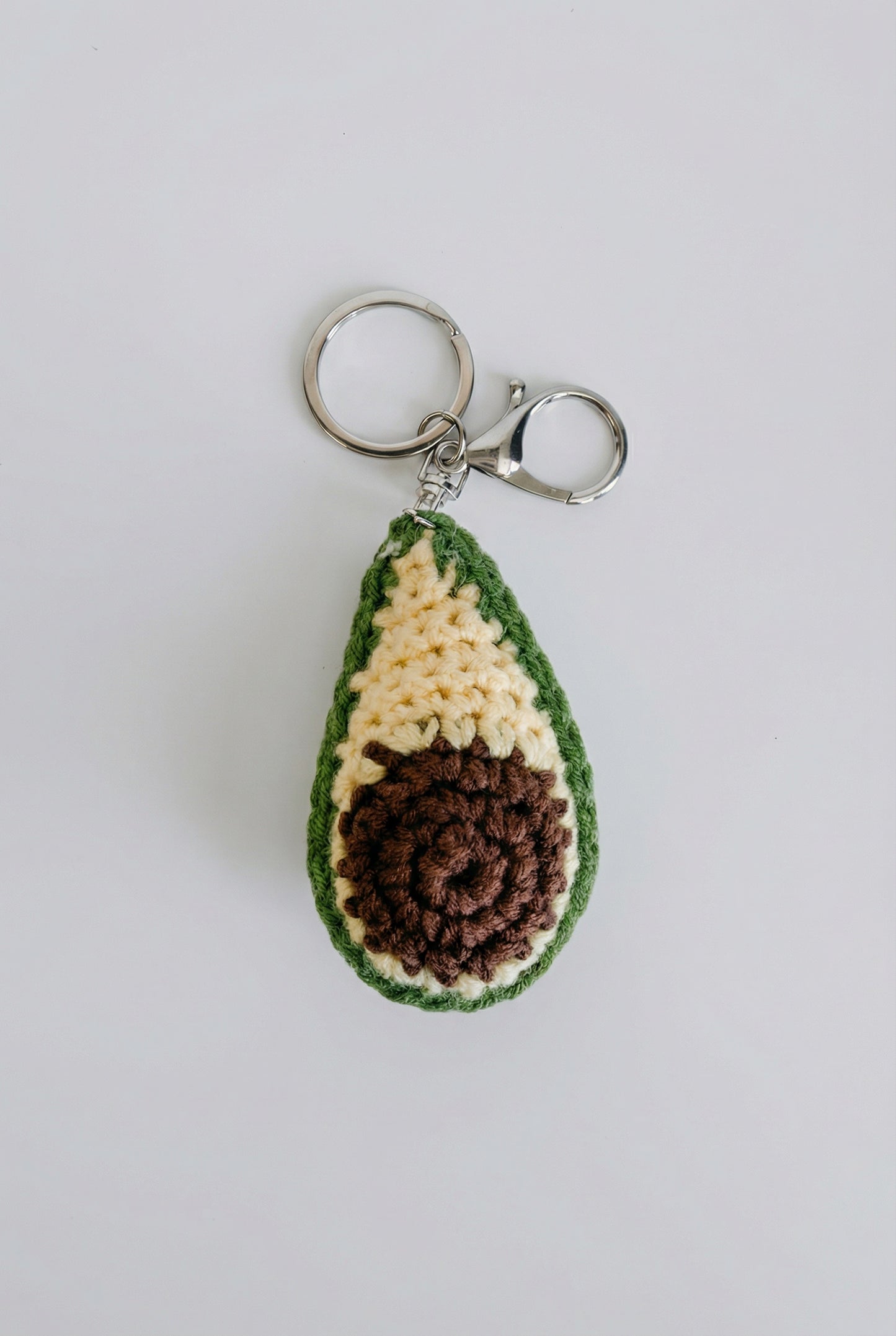 LLAVERO AGUACATE CROCHET