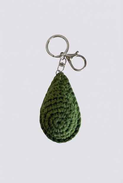 LLAVERO AGUACATE CROCHET