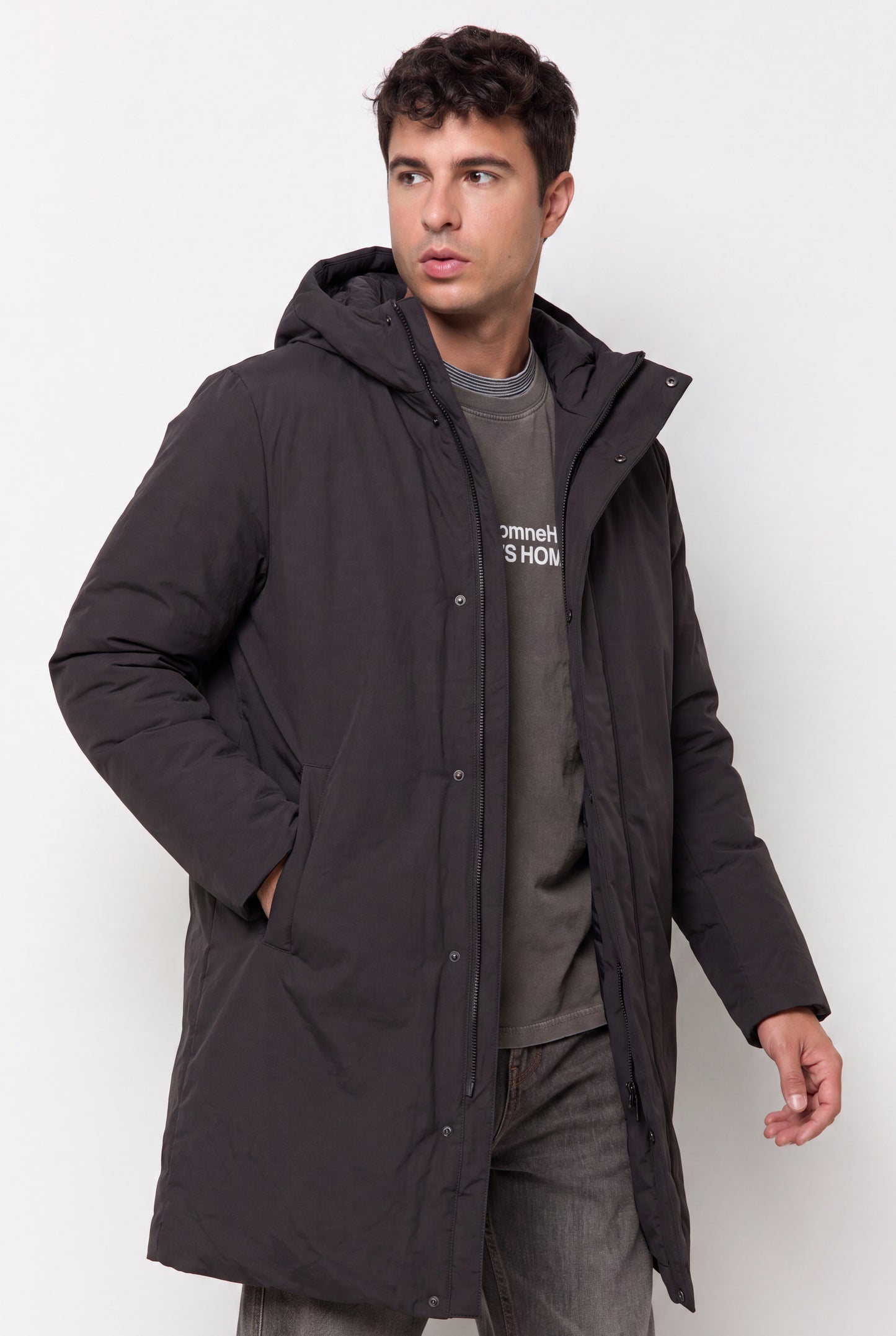 Parka puffer hoodie