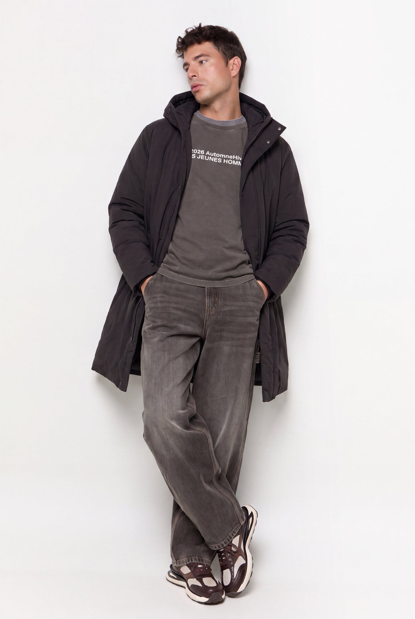 Parka puffer hoodie