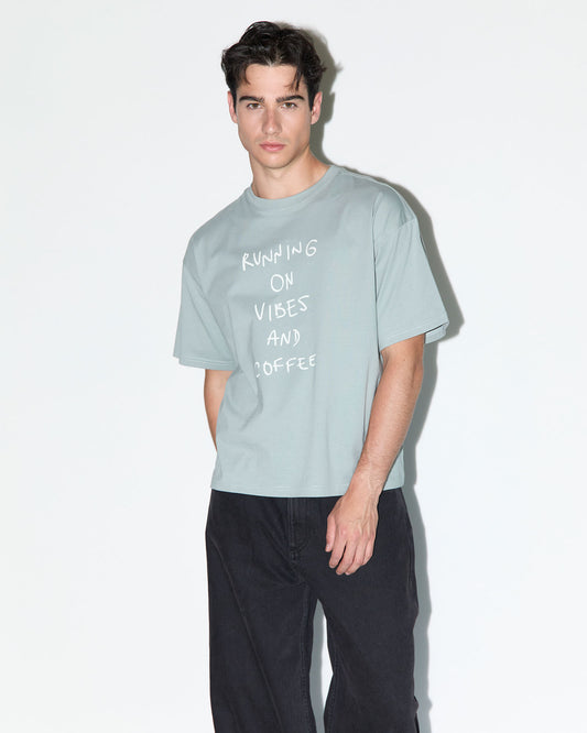 Camiseta Boxy Texto