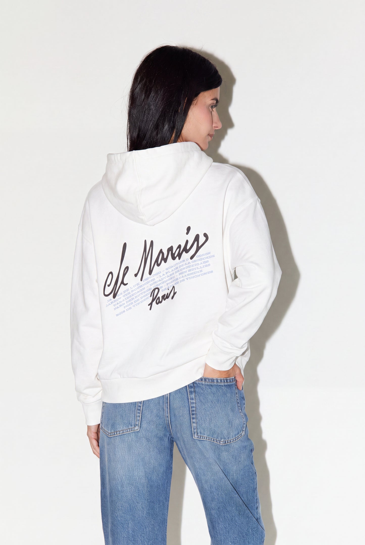 SUDADERA BOXY PRINT