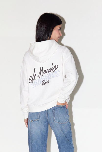SUDADERA BOXY PRINT