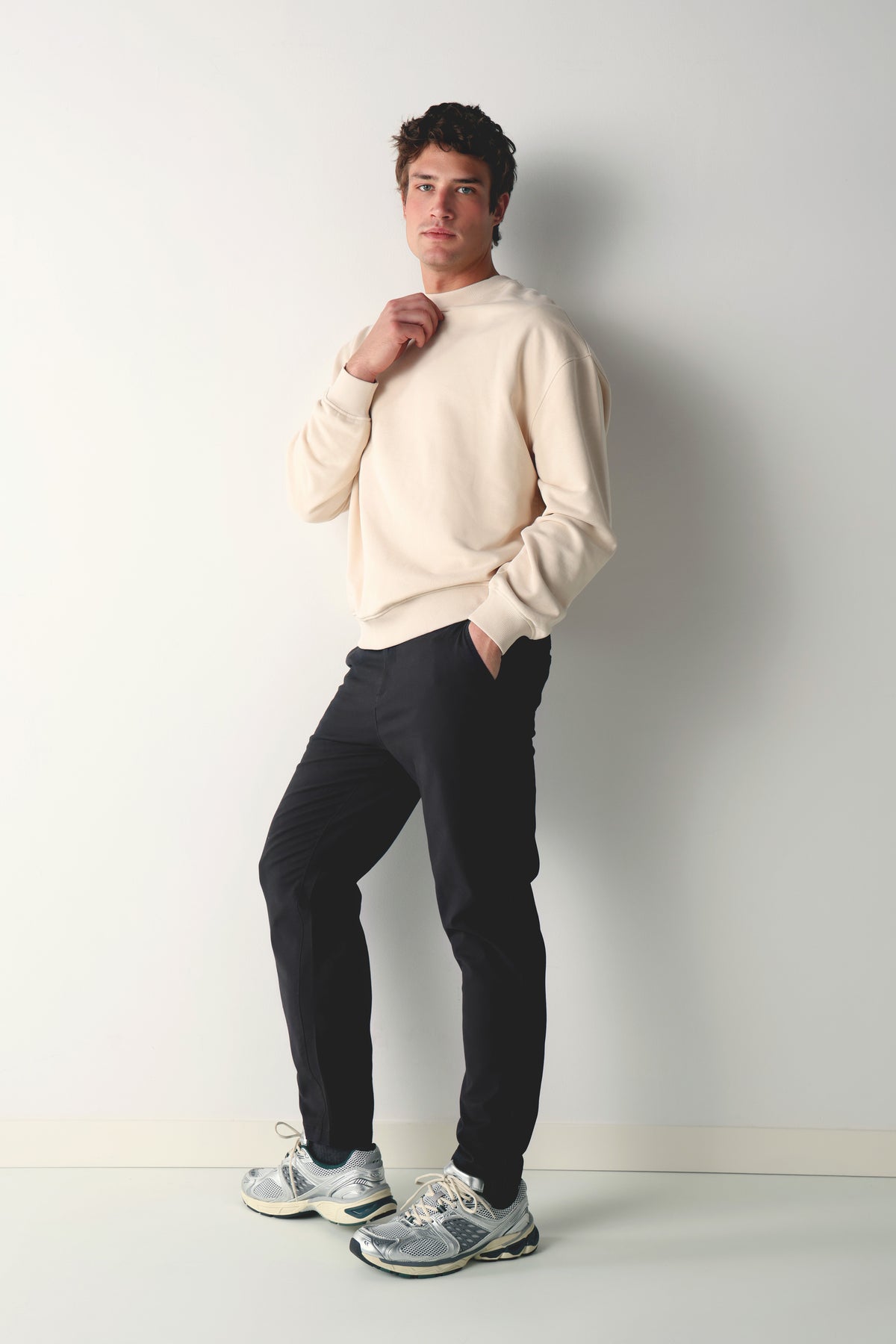 Slim Chino Pants - Black