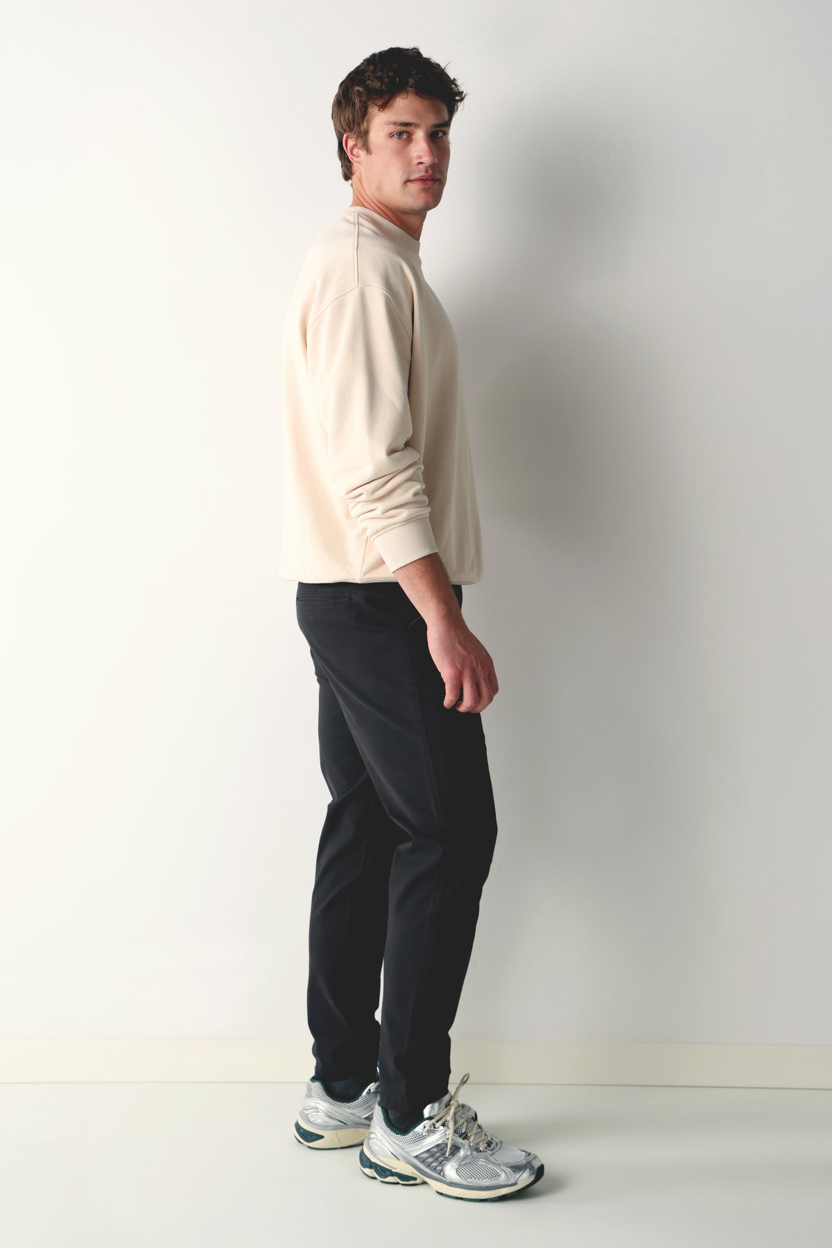 Slim Chino Pants - Black