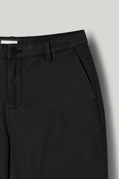 Slim Chino Pants - Black