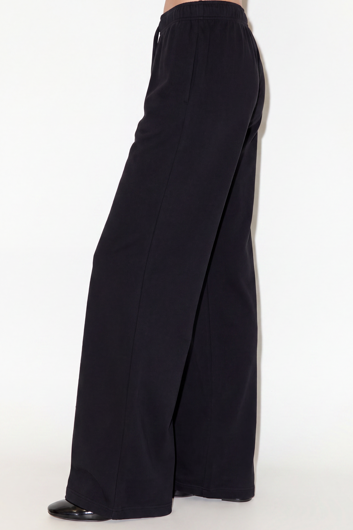 Pantalón wide leg con modal