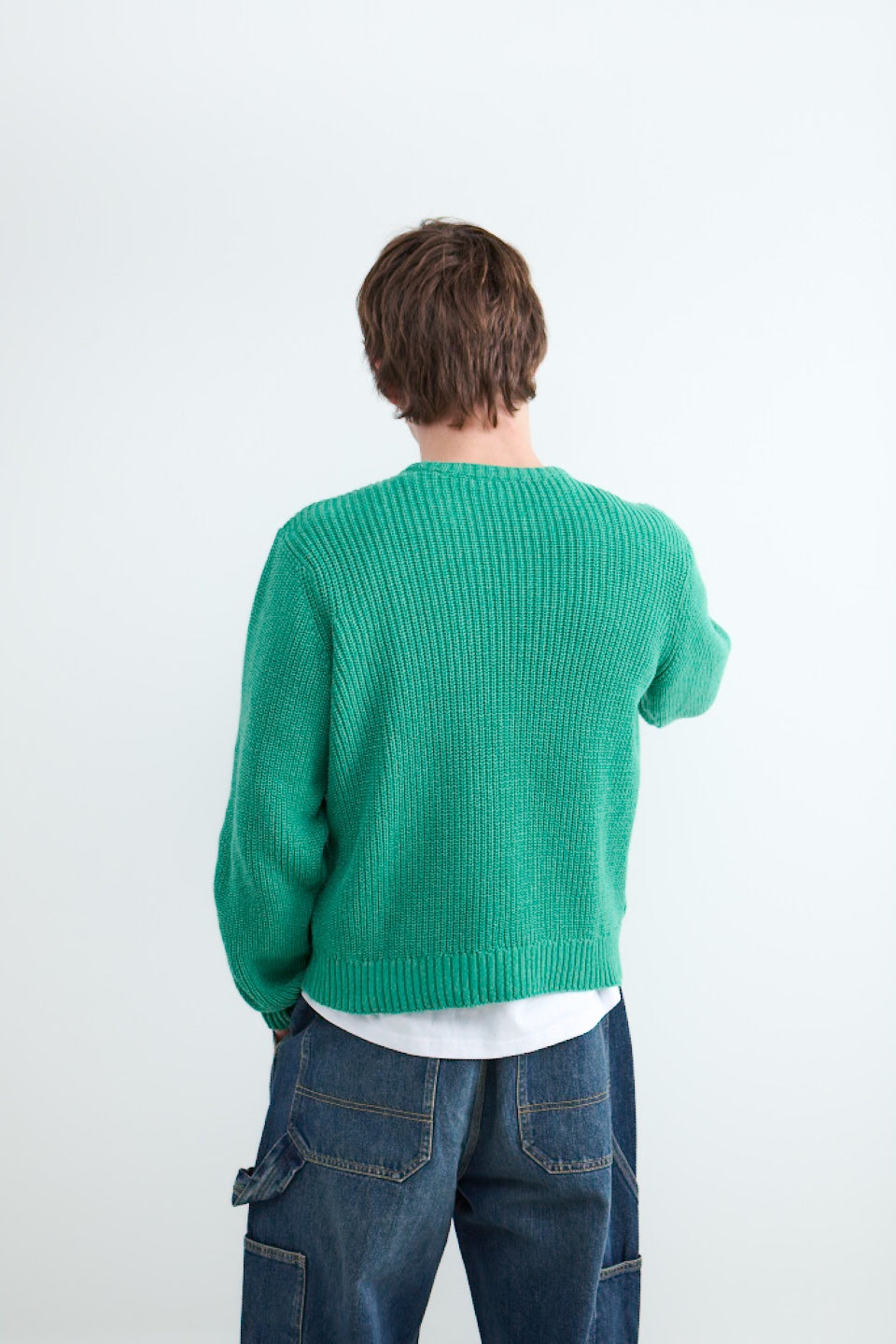 Jersey Cuello Redondo Sólido