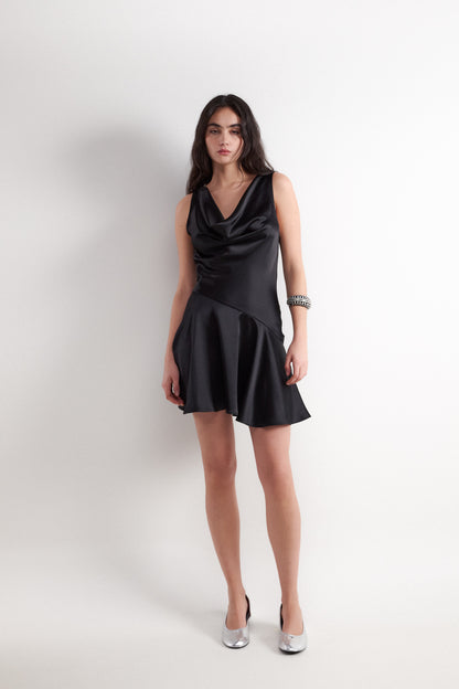 Draped dress
