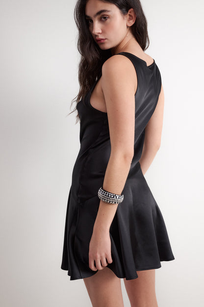 Draped dress