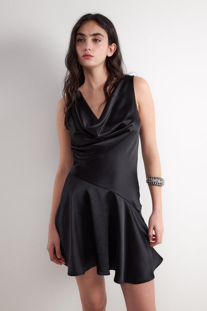 Draped dress