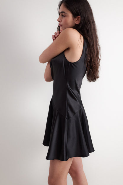 Draped dress