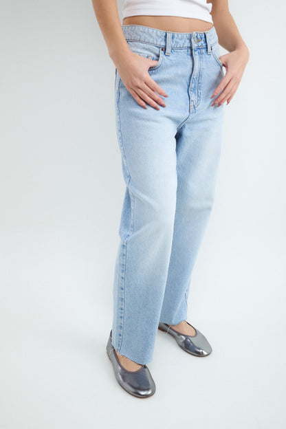 Jeans Straight Cropped