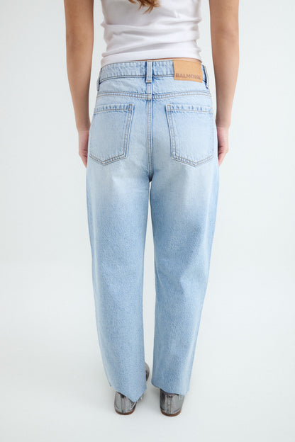 Jeans Straight Cropped