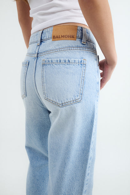 Jeans Straight Cropped