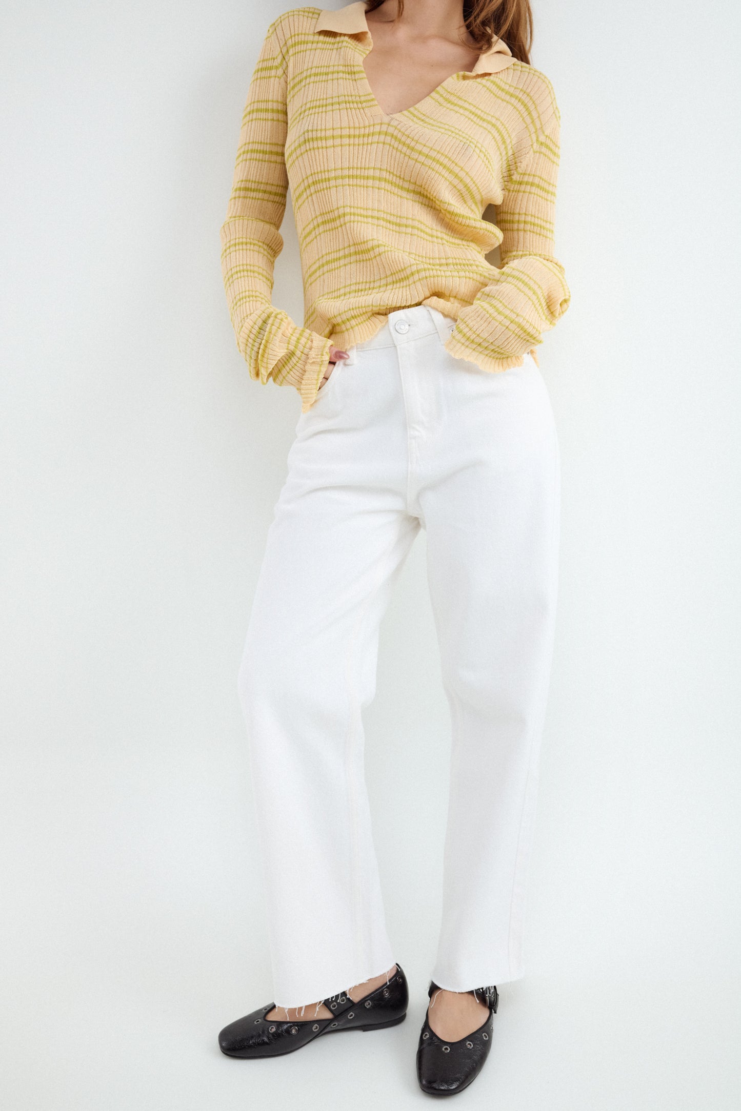 Jeans Straight Cropped