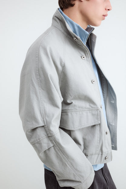 High Neck Bomber Jacket