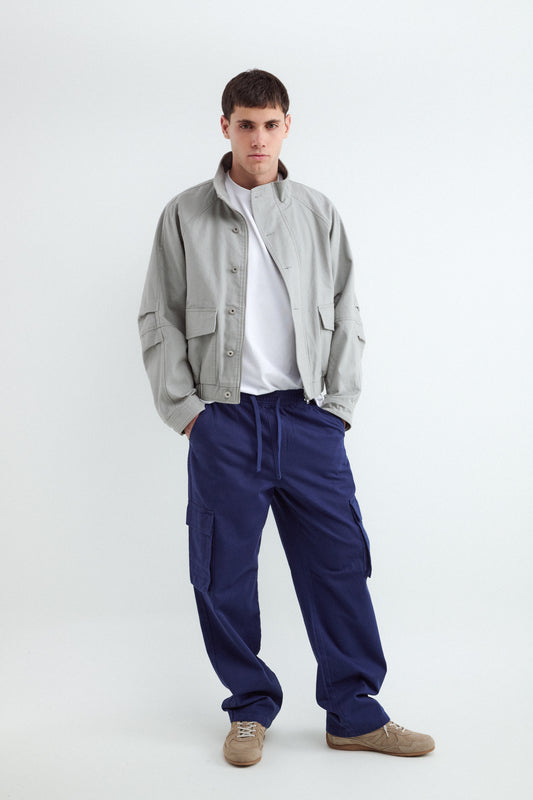 Pantalón Cargo Wide Leg