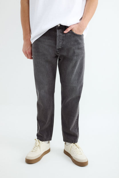 BAL DENIM SLIM CROPPED TOMY - Dark Gray Melange