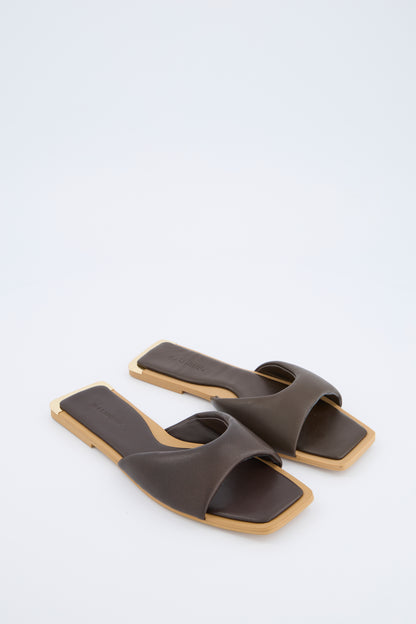 Sandalia Plana metal