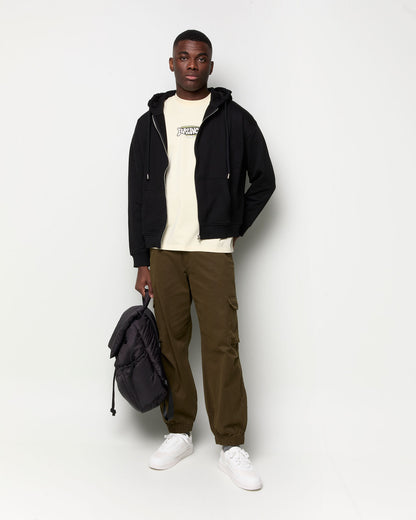 Hooded Sweatshirt with Zipper