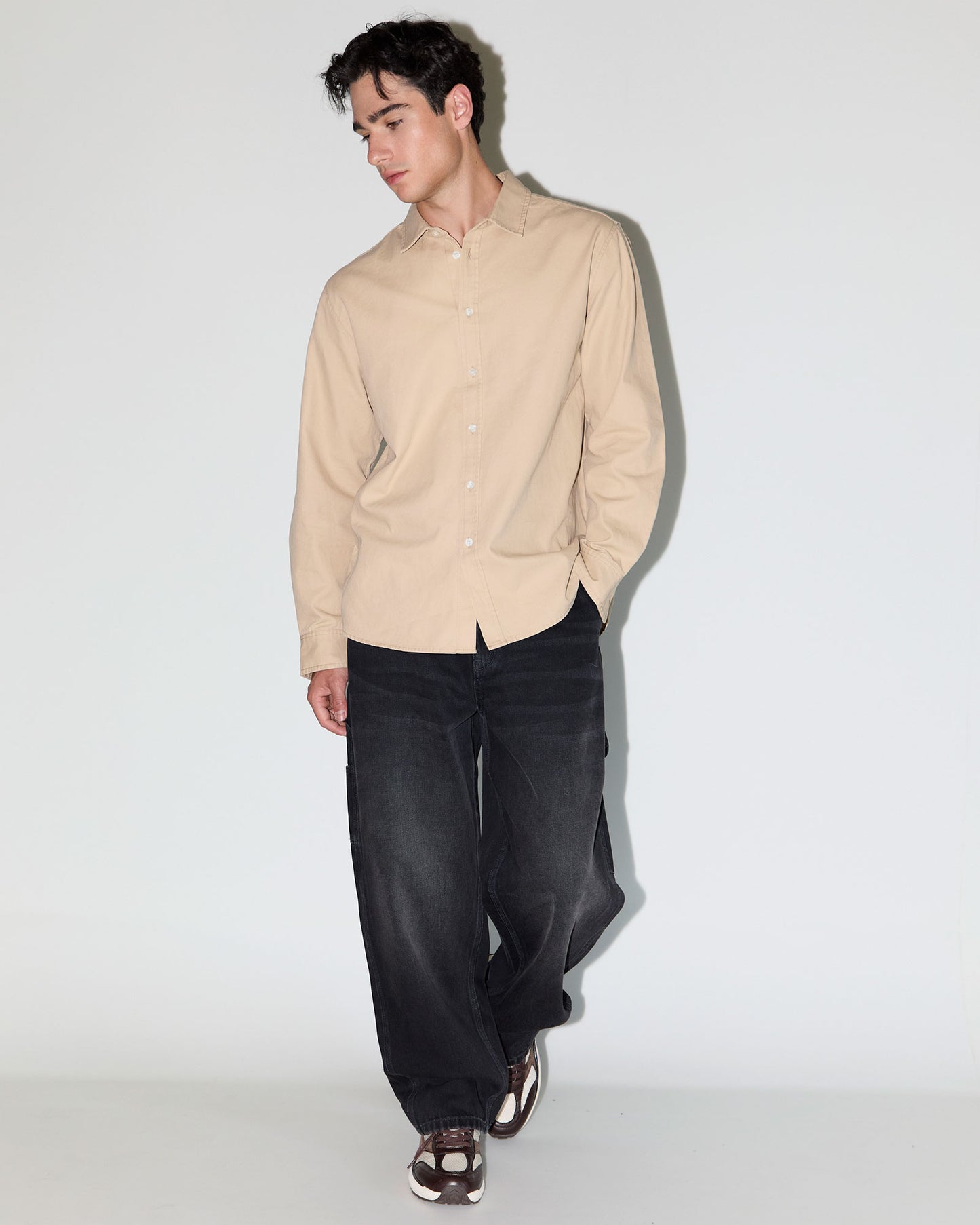 Long-Sleeved Shirt - Safari
