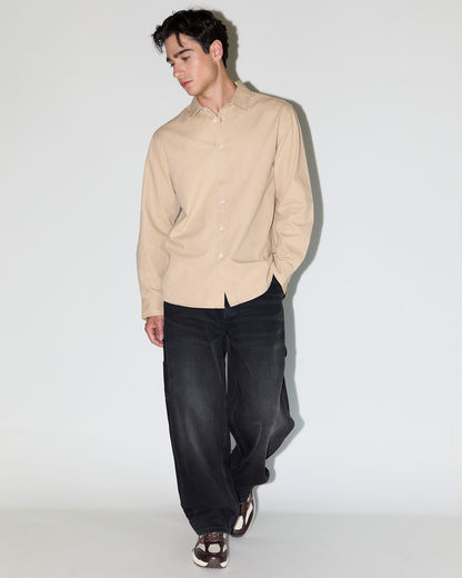 Long-Sleeved Shirt - Safari