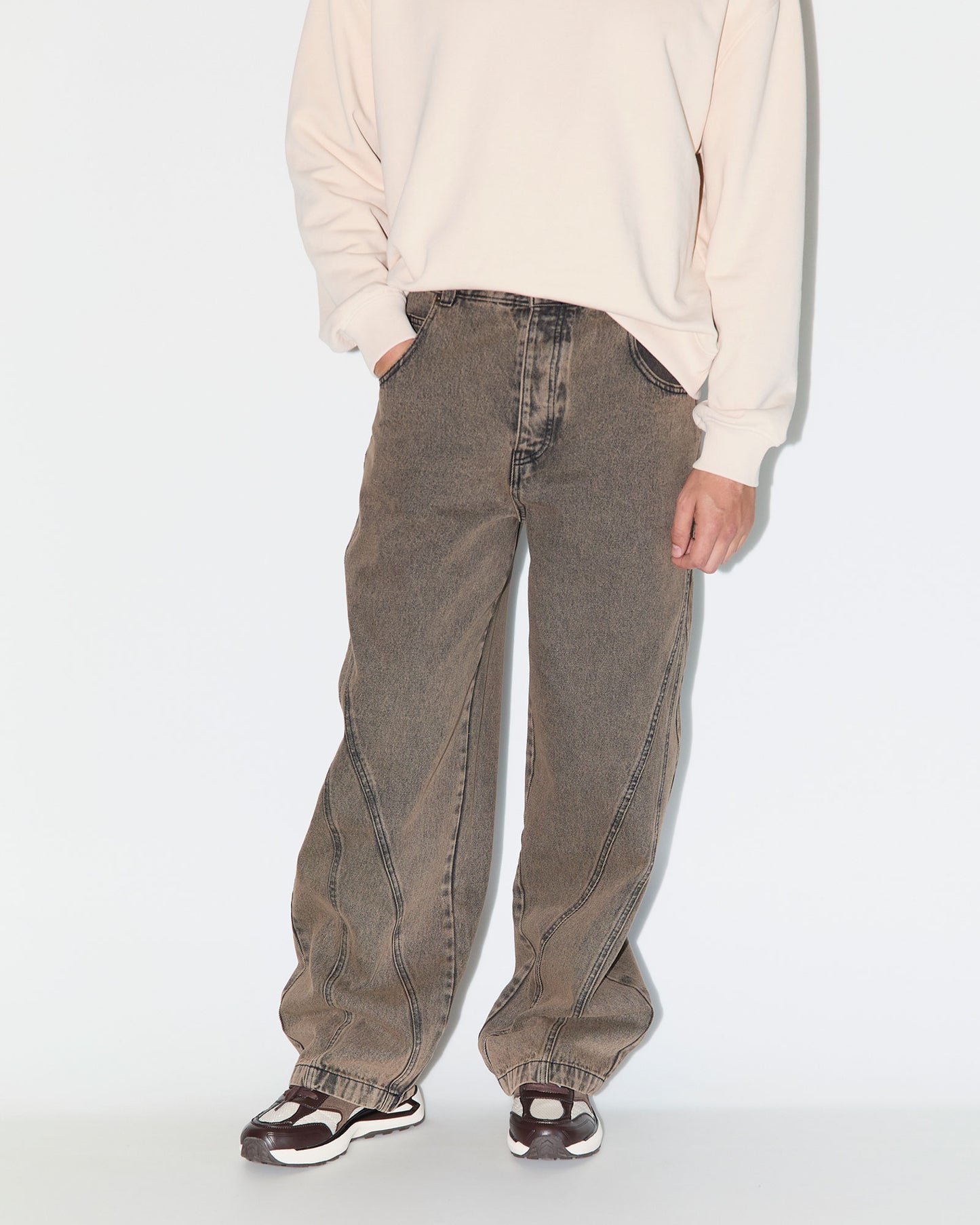 Jeans Barrel Washed