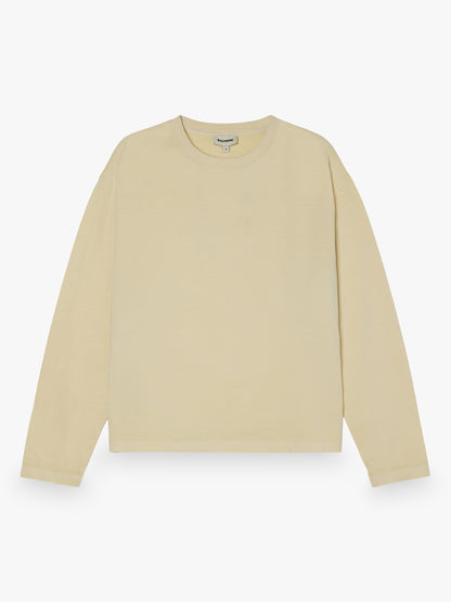 Camiseta boxy manga larga
