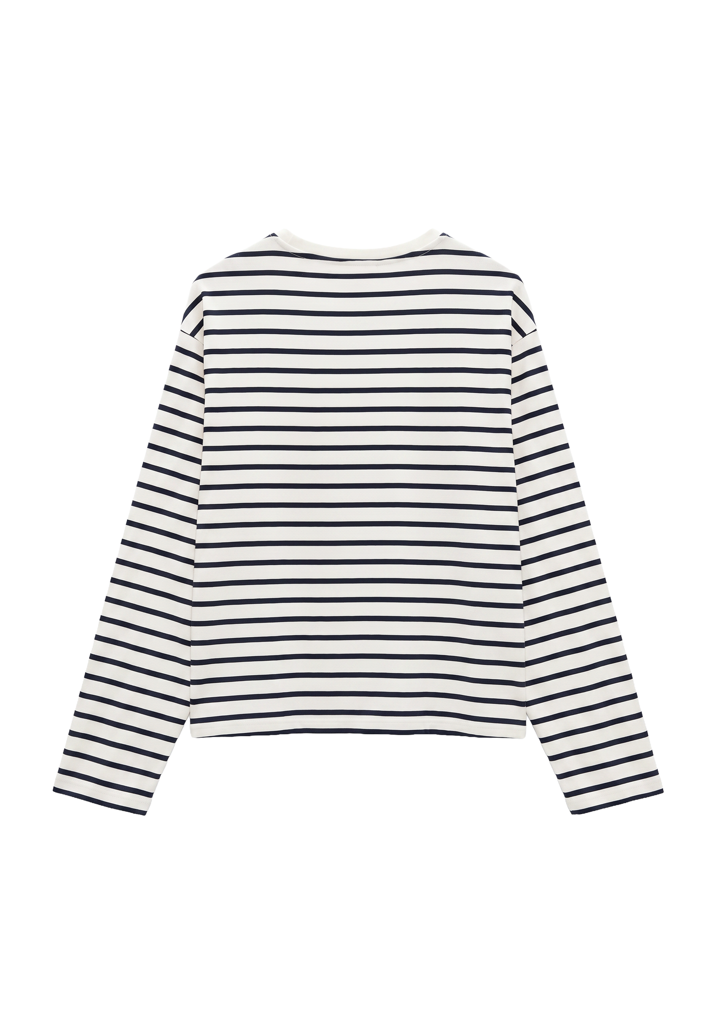 Camiseta boxy manga larga