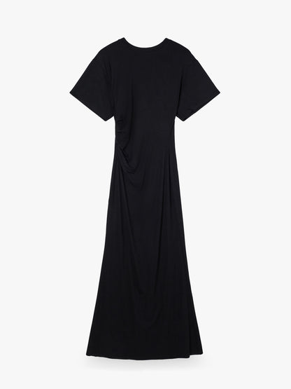 Vestido largo drapeado