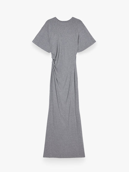 Vestido largo drapeado