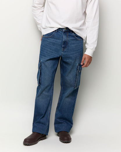 Jeans Straight Cargo