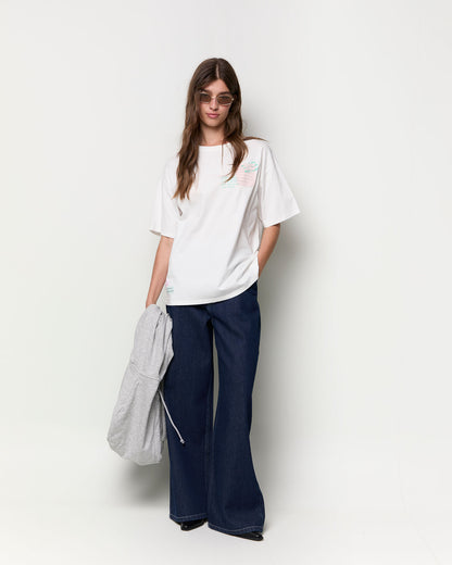 Camiseta oversize  estampada