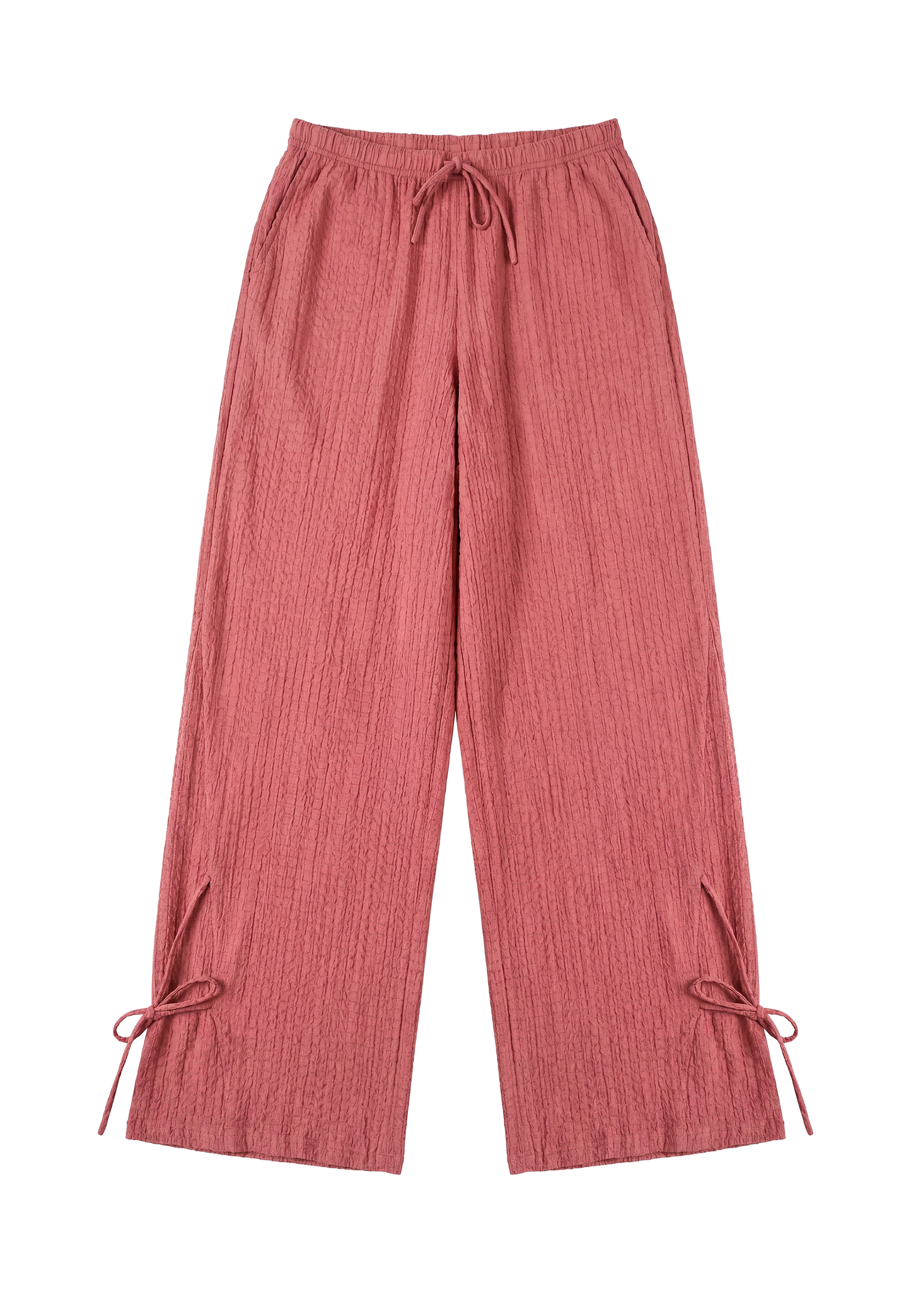 Pantalón relaxed textura