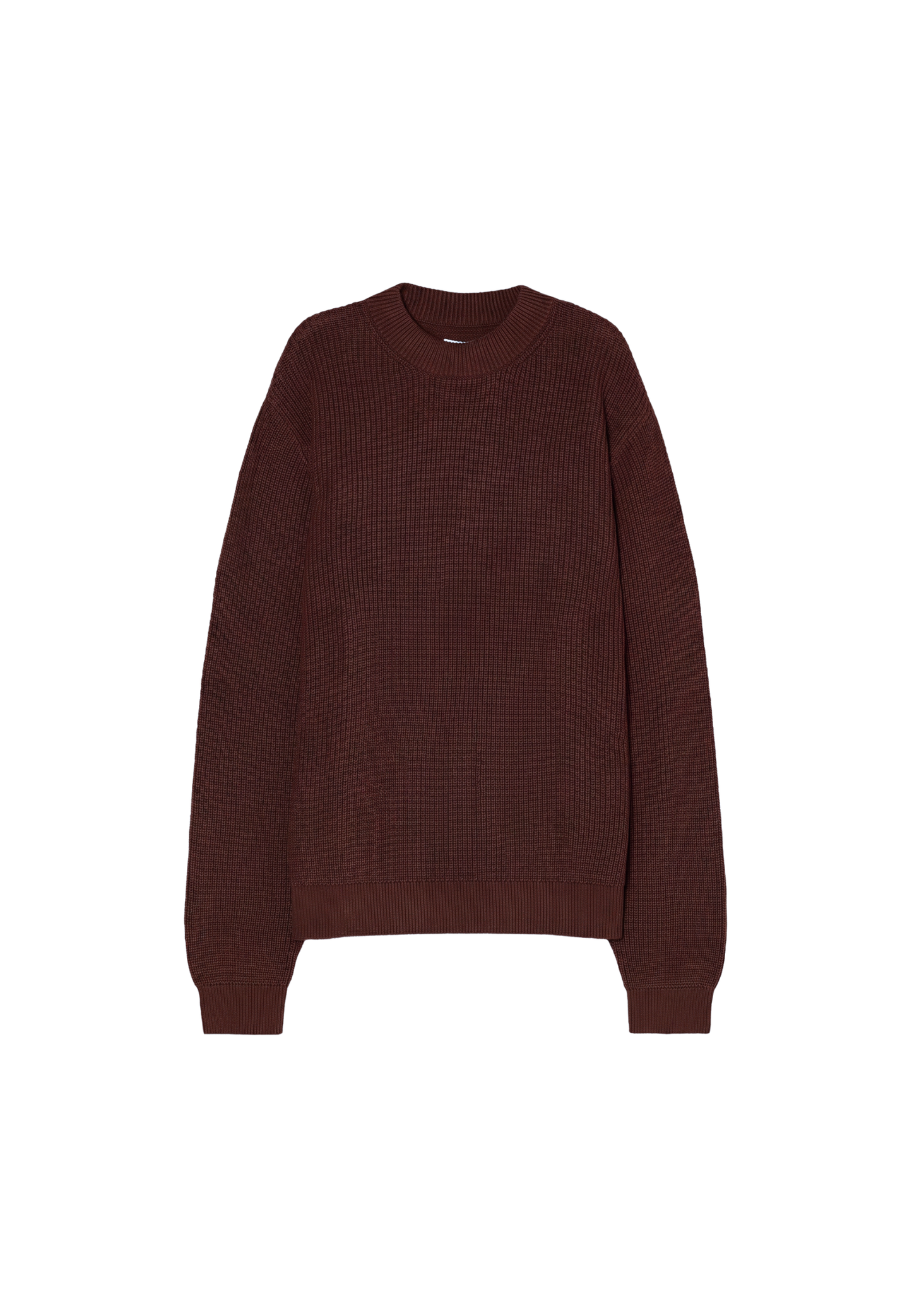 Crew Neck Jumper - Fudge