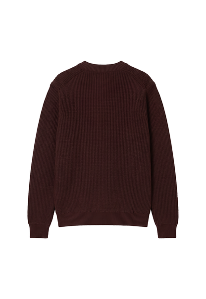 Crew Neck Jumper - Fudge