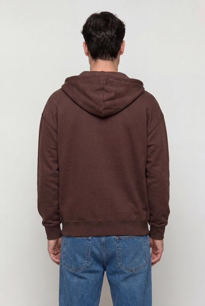 Hooded Sweatshirt with Zipper