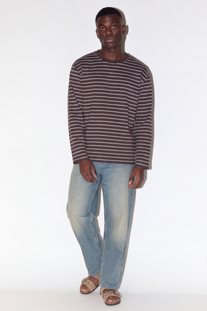 Simple Stripes T-Shirt - Beige