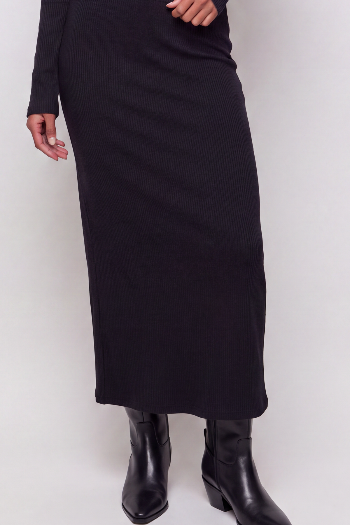 VESTIDO MIDI DRAPEADO